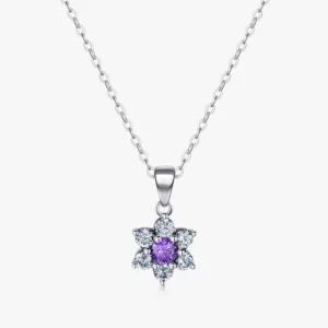 Elegant Floral Glow Necklace