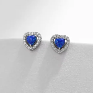 Blue Love Earrings
