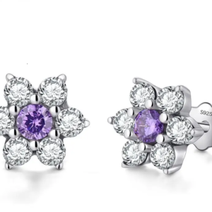 Elegant Floral Glow Earrings