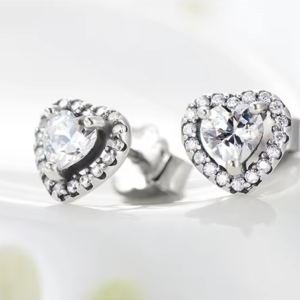 Twinkling Heart Earrings