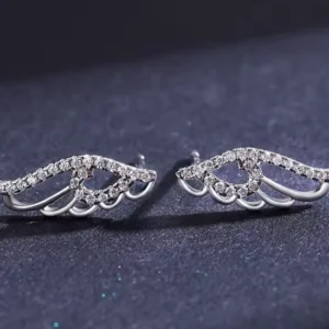 Feathered Angel Wing Earrings