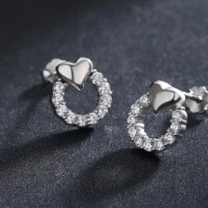 Heart Glow Charm Earrings